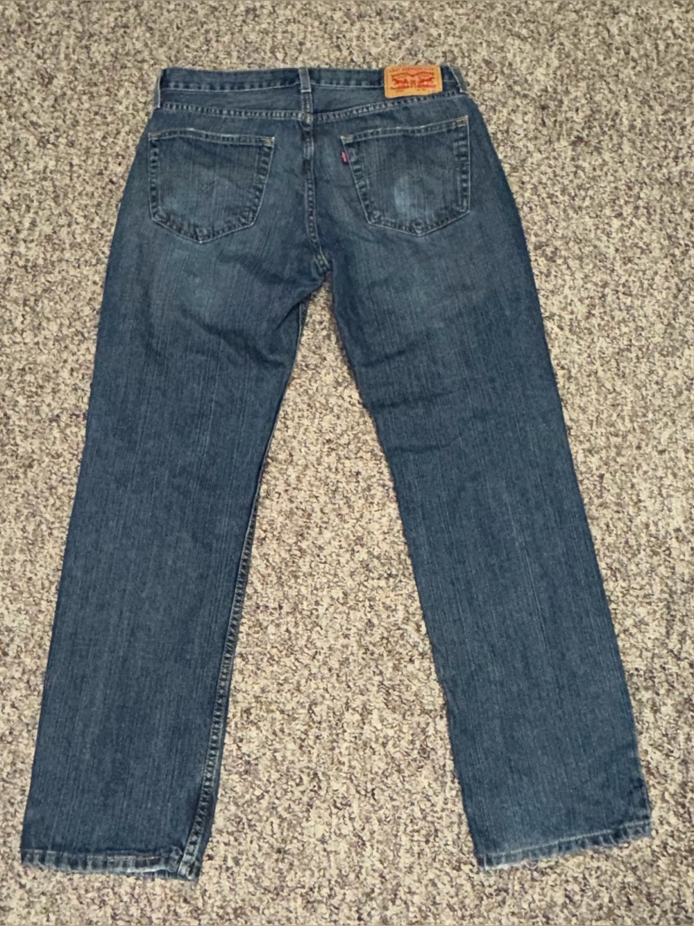 Classic Men's size 33 Levi jeans Blue Denim Jeans - Picture 2 of 8